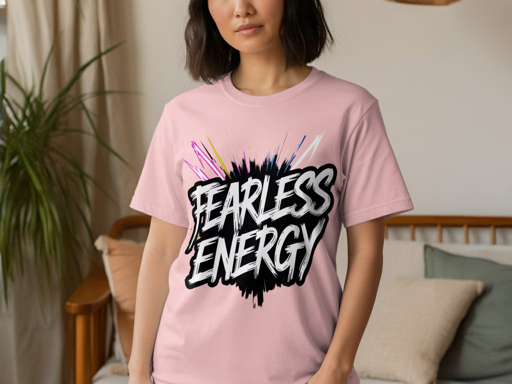 Fearless Energy Graphic Tee Statement Shirt