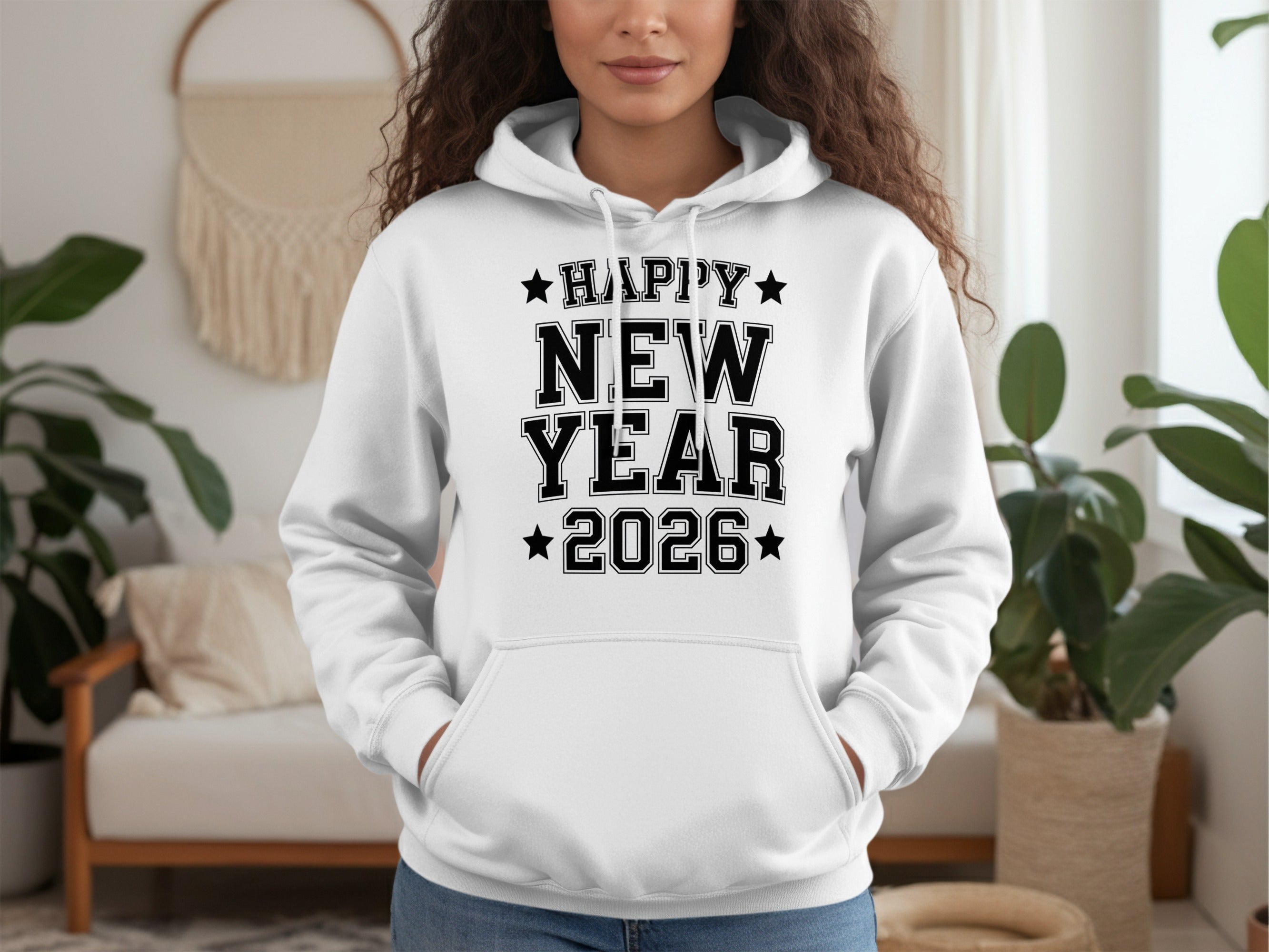 Happy New Year 2026 Hoodie for Festive Celebrations