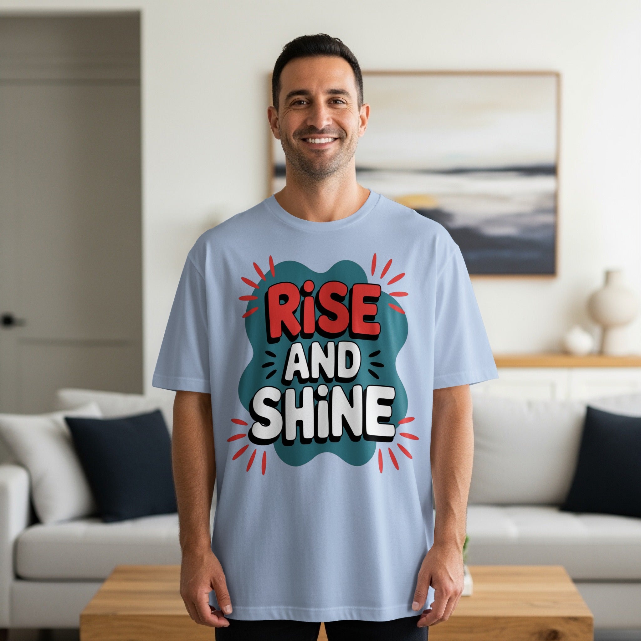 Rise and Shine Graphic Print T-shirt