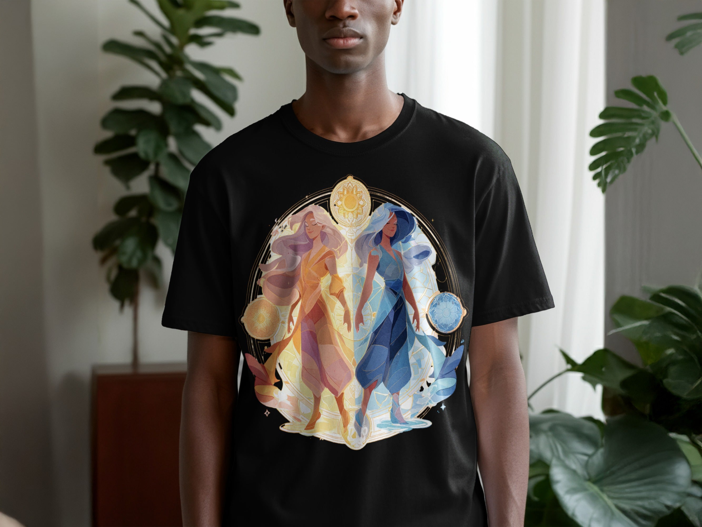 Celestial Artistry Unisex T-Shirt for All Occasions
