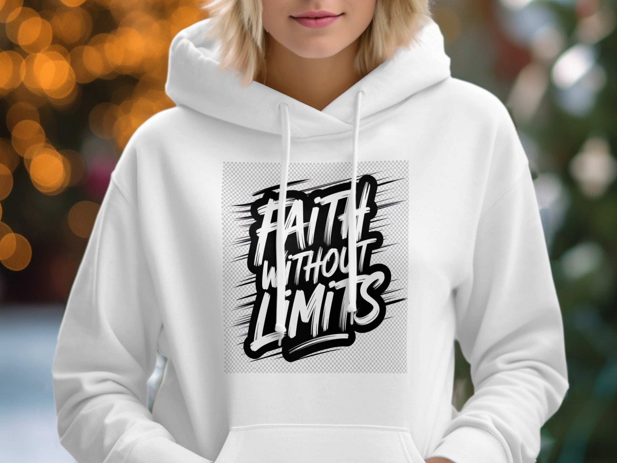 Faith Without Limits Inspirational Hoodie