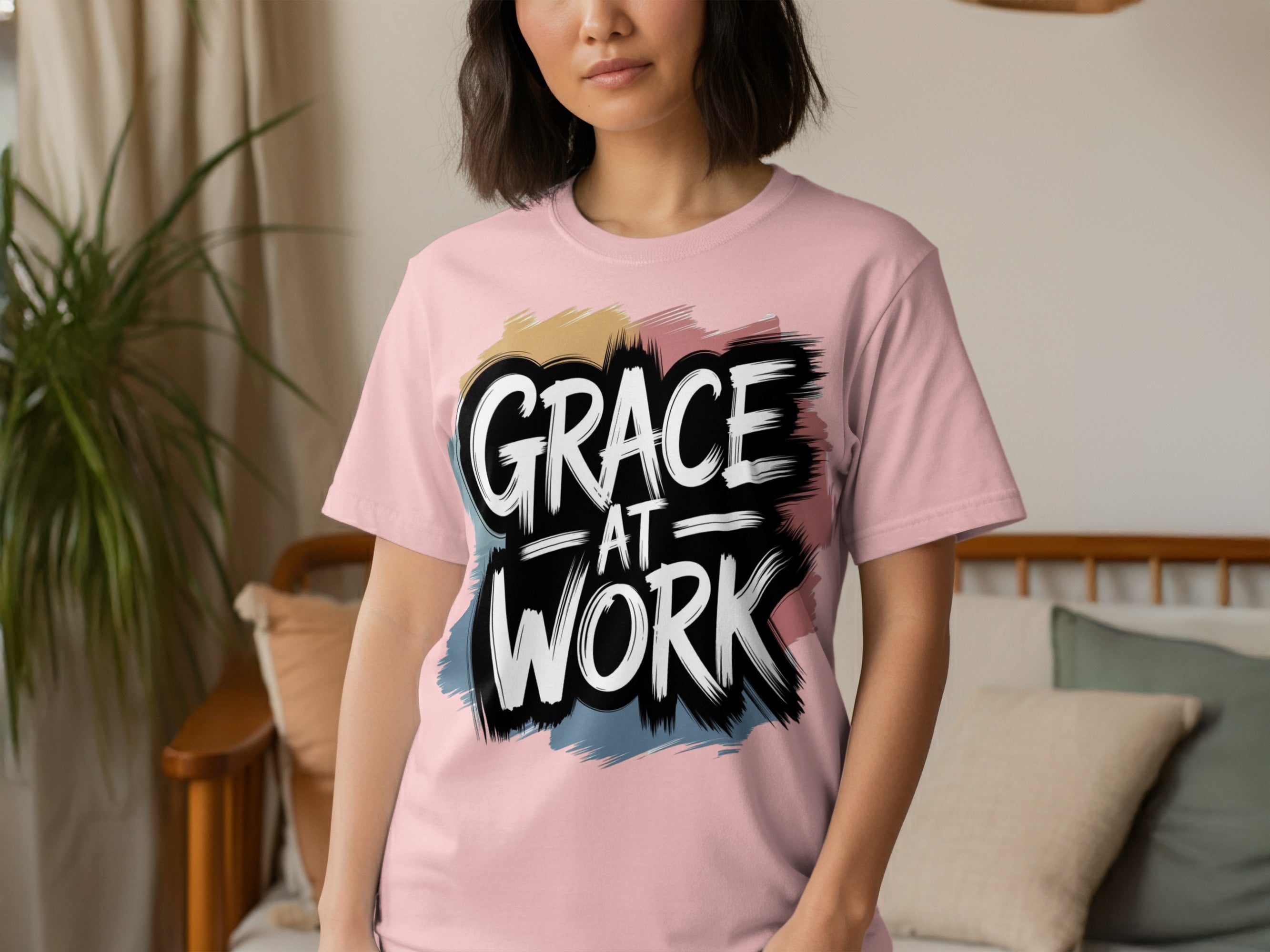 Grace at Work Graphic T-shirt for Casual Days