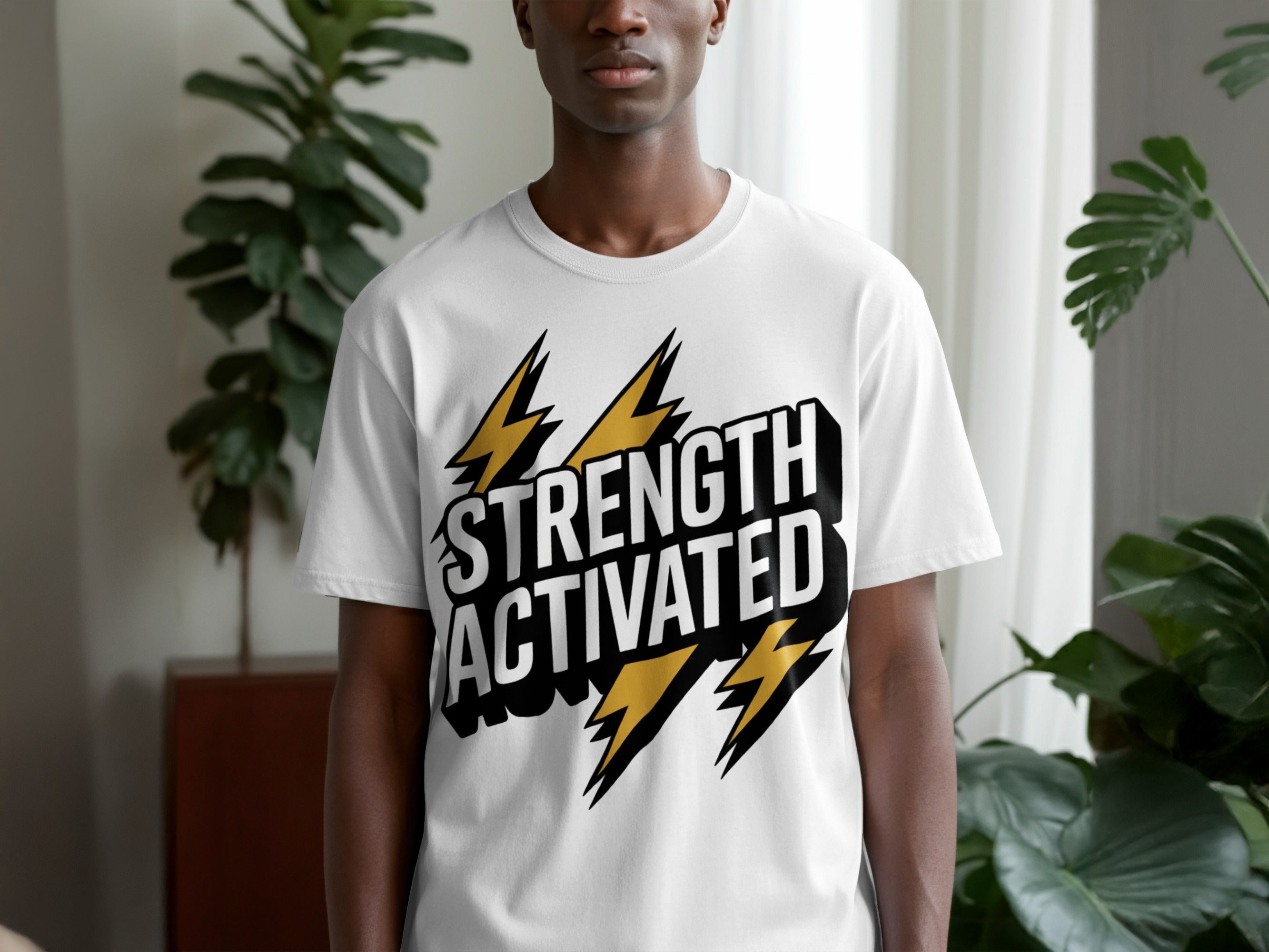 Strength Activated Graphic Tee for a Bold Look