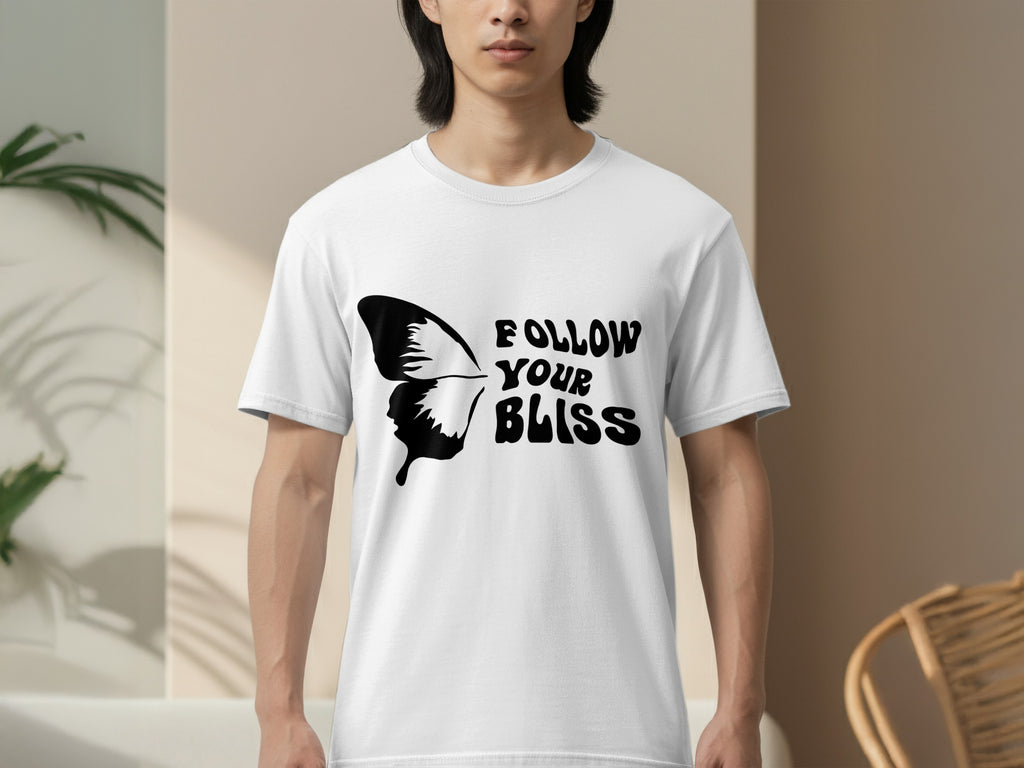 Follow Your Bliss Inspirational T-shirt for Sale
