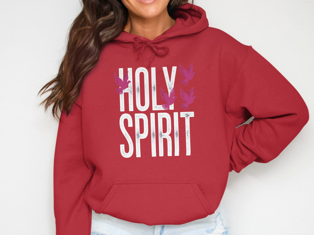 Holy Spirit Design on Comfortable Hoodie Product