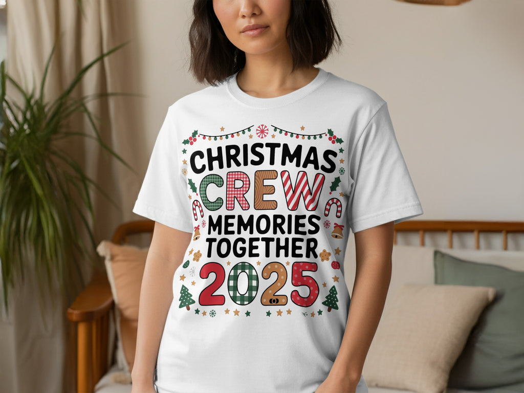 Christmas Crew Memories Together 2025 Shirt