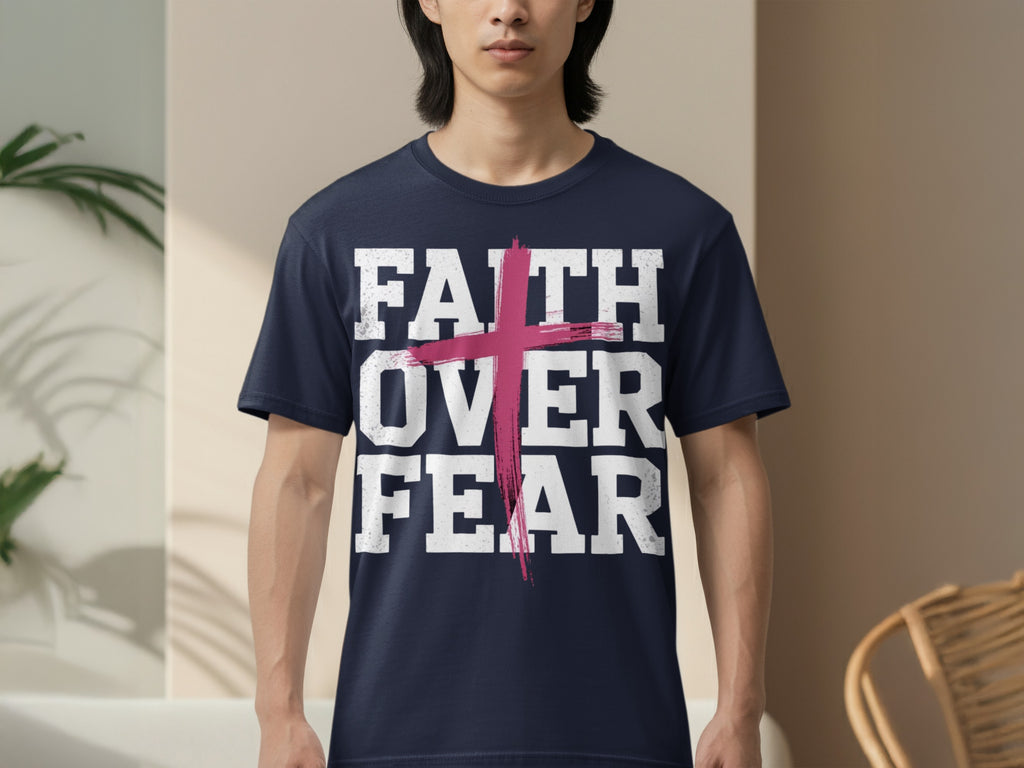 Faith Over Fear Men's Graphic Tee