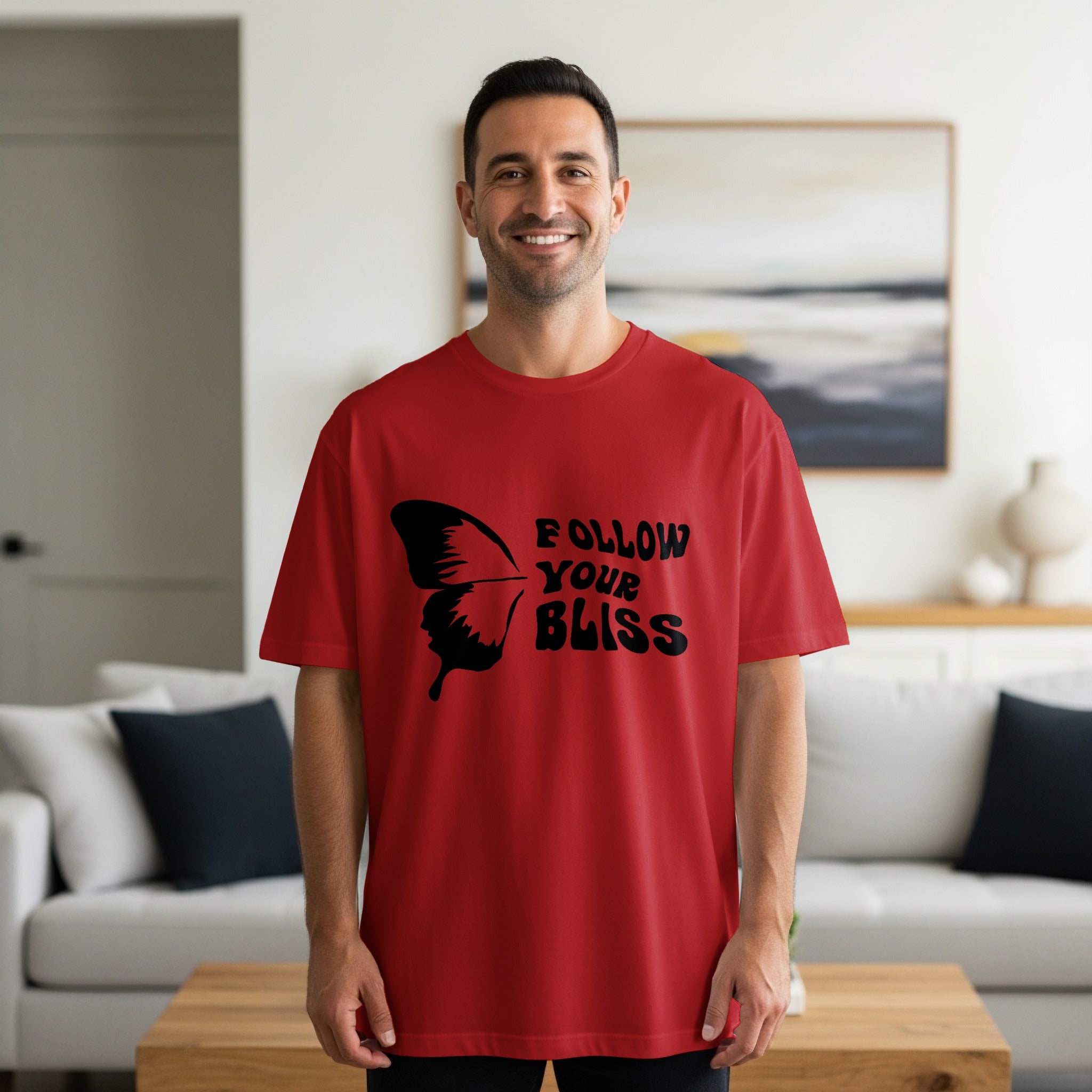 Follow Your Bliss Butterfly Shirt Ideal for Inspiration