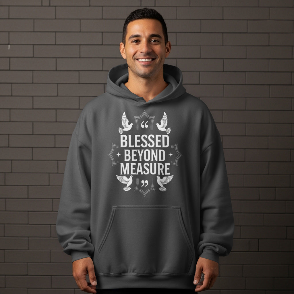 Blessed Beyond Measure Inspirational Hoodie