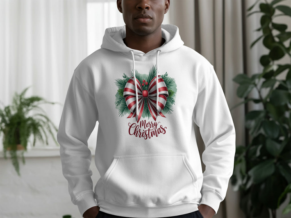 Festive Merry Christmas Graphic Holiday Hoodie