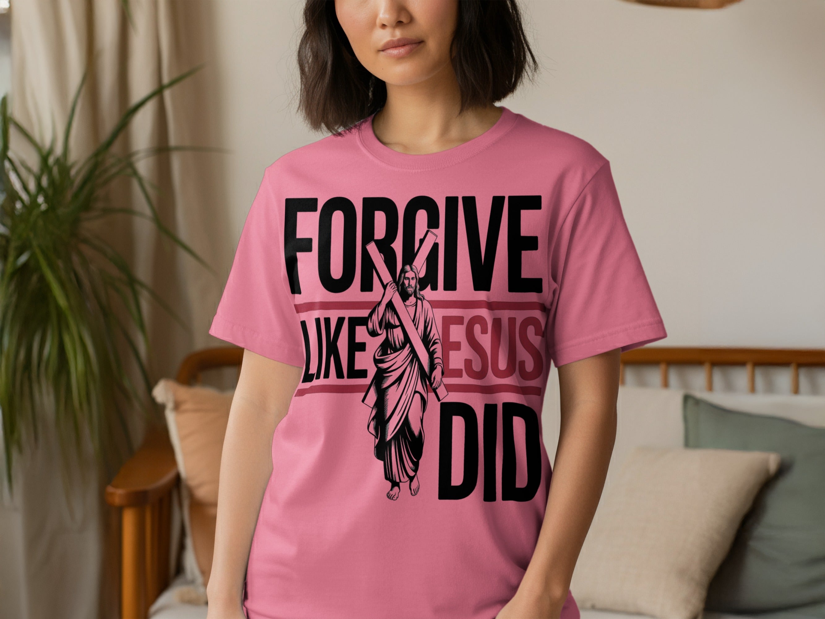 Forgive Like Jesus Did Graphic T-Shirt