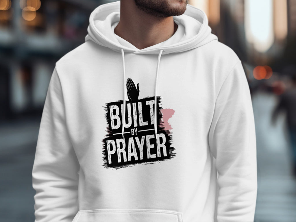 Built By Prayer Graphic Design Hoodie