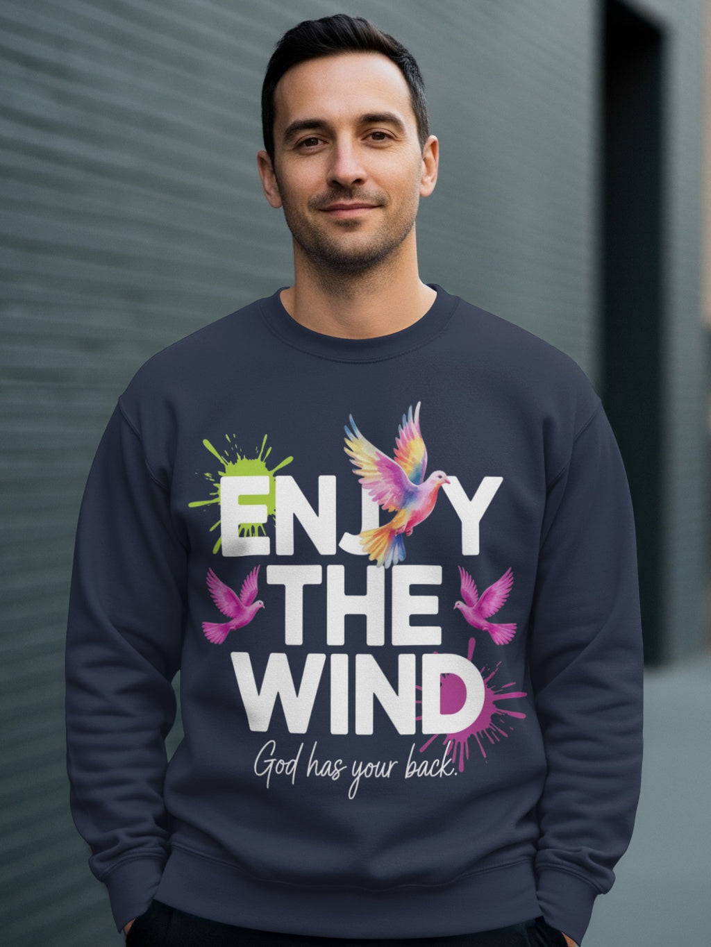 Enjoy the Wind God Has Your Back Sweatshirt