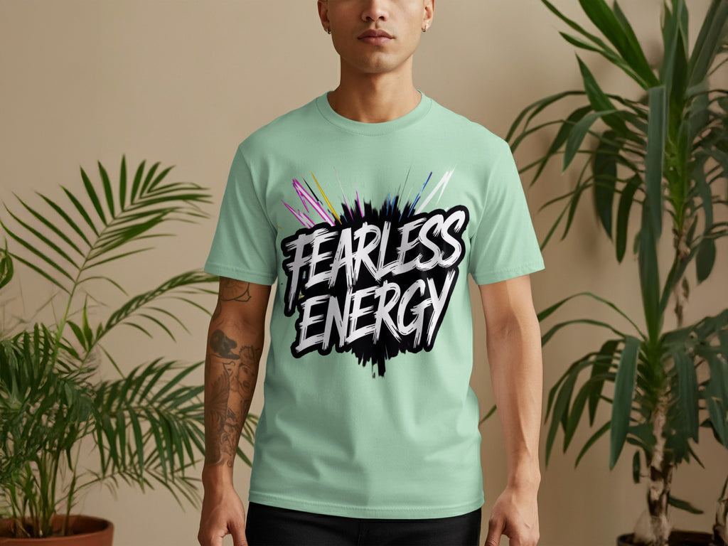 Fearless Energy Motivational Graphic Tee product