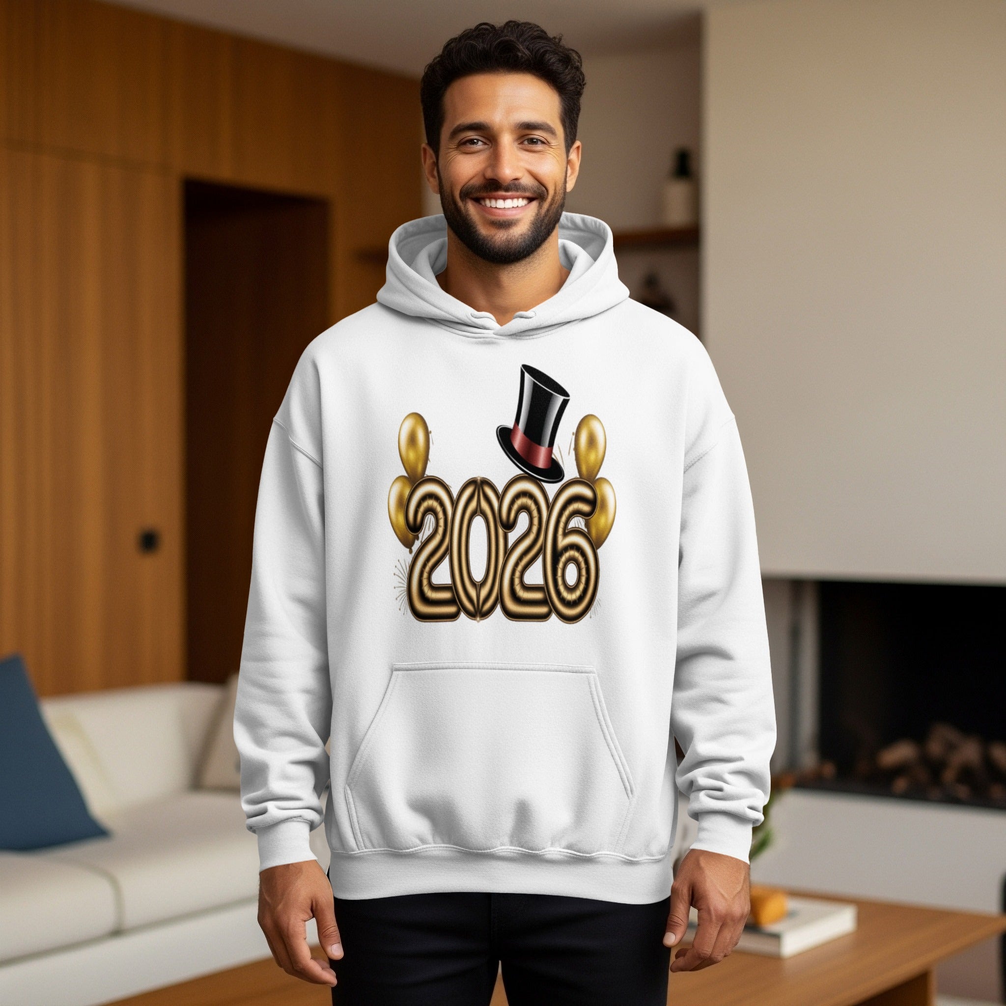 Celebrate the New Year 2026 Hoodie for Festive Occasions