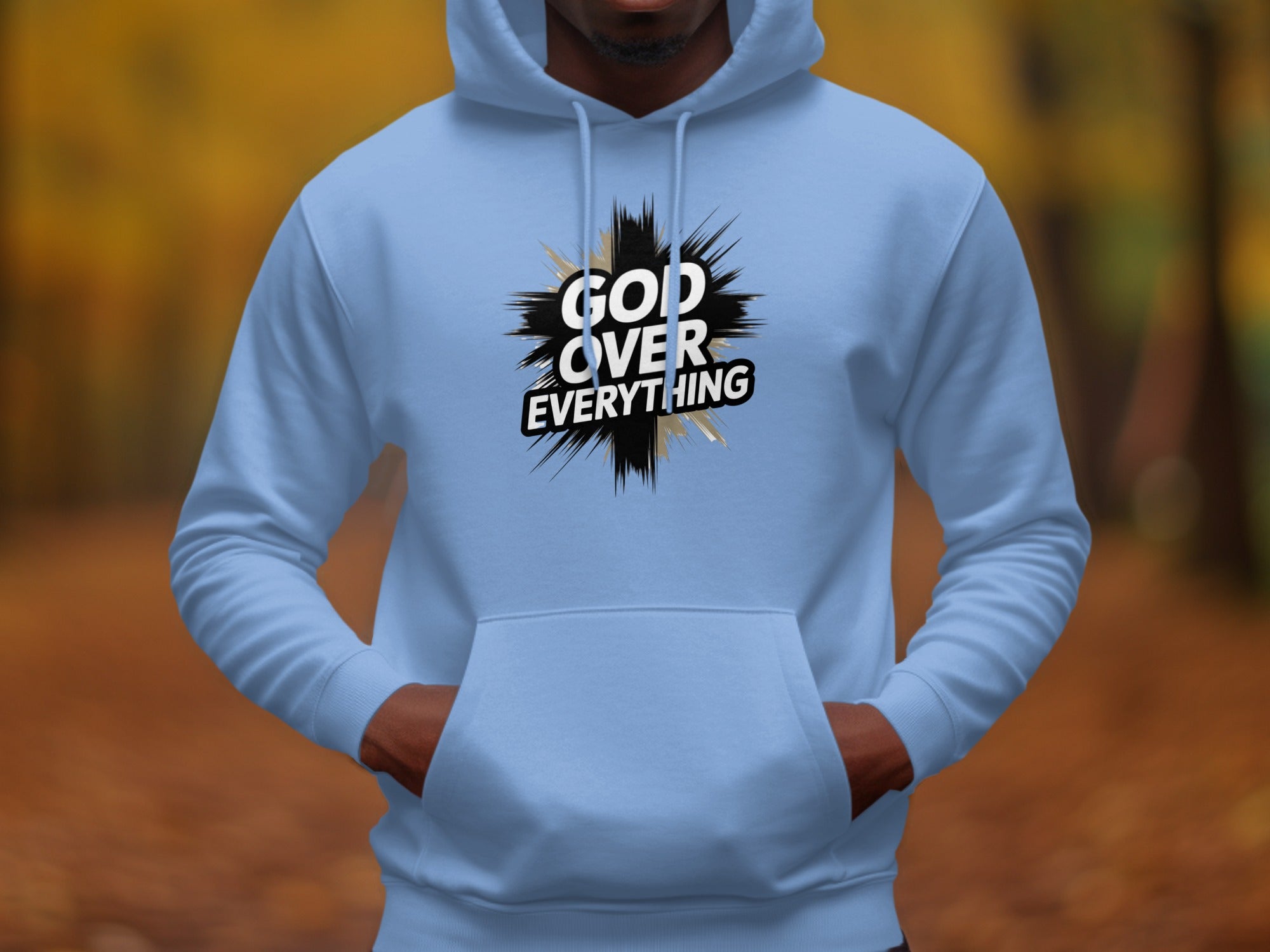 God Over Everything Hoodie Inspirational Clothing
