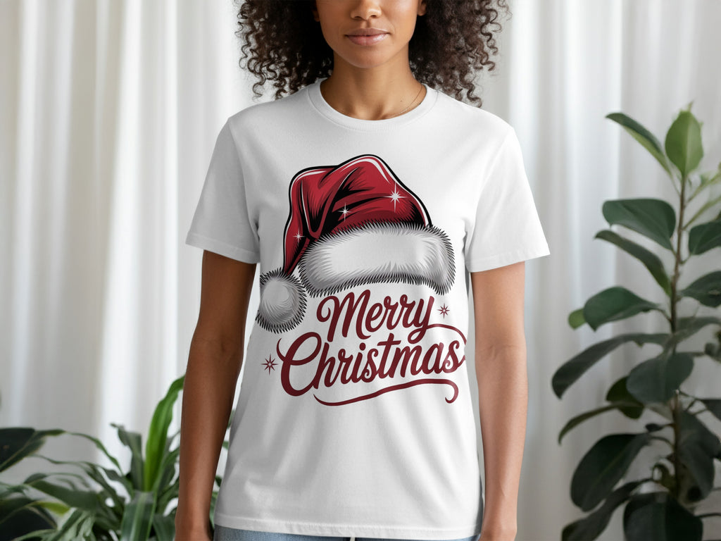 Merry Christmas Santa Hat Design Graphic product
