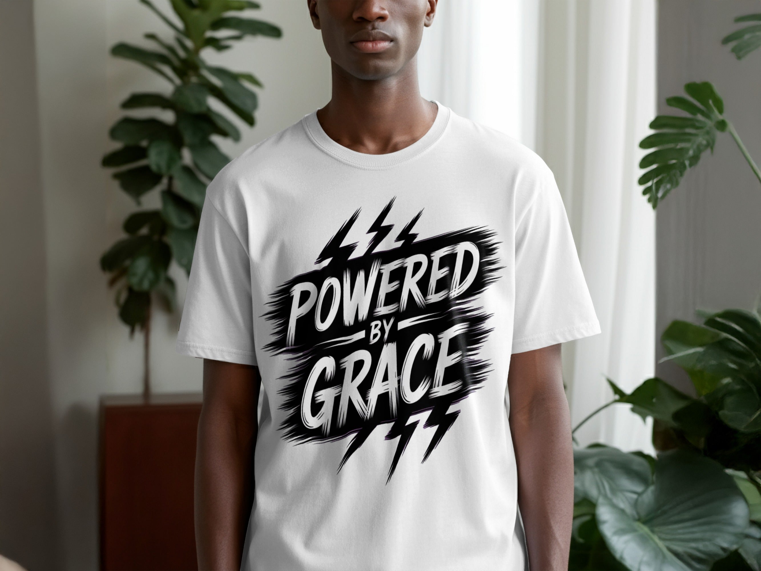 Powered by Grace Graphic Tee Shirt