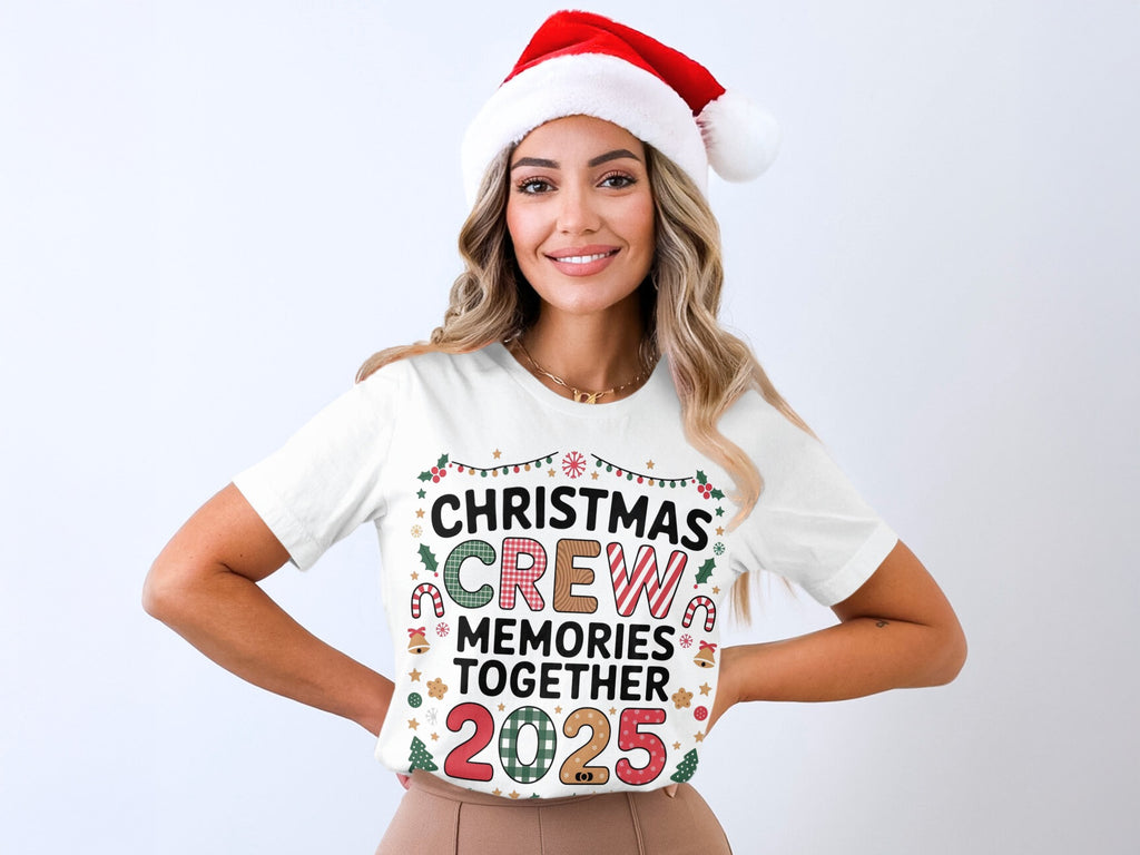 Christmas Crew Memories Together 2025 t-shirt