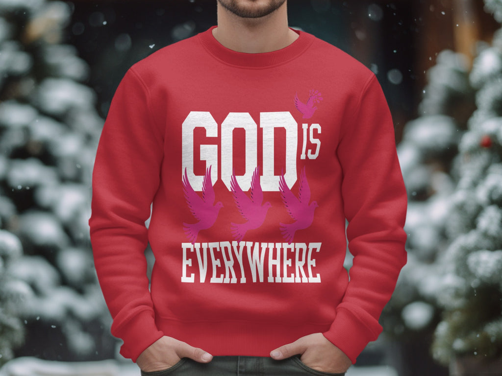 God is Everywhere Graphic Sweatshirt product